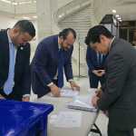 Postuladora recibe de Presidencia nómina a Fiscal General y arranca plazo de 48 horas para recalificación. Foto La Hora: Sergio Osegueda.