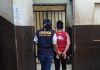 Alias "La Abuela", presunta extorsionista recapturada en Escuintla. Foto La Hora: PNC