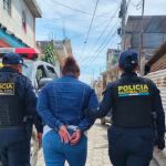 Alias "Capibara" recapturada en un mercado de Chimaltenango. Foto La Hora: PNC