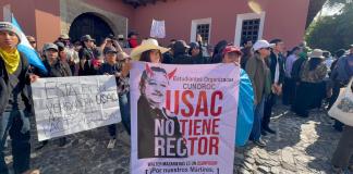 Unión Europea en Guatemala deplora falta de transparencia en elección de rector en la Usac Foto La Hora: Daniel Ramírez.