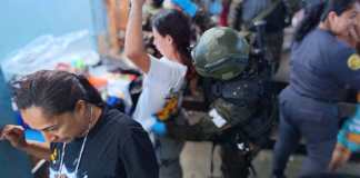 El Ejército ejecuta requisa en cárcel de mujeres Santa Teresita bajo la Operación “Muro de Hierro VI”. Foto La Hora: Cortesía.