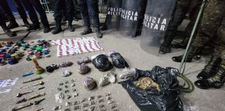 Las autoridades del Sistema Penitenciario buscan mantener el control y reforzar la seguridad en el centro carcelario. Foto La Hora: Ejército de Guatemala