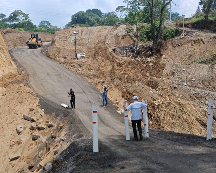 Paso vehicular en ruta Cito Zarco queda restablecido tras días de colapso