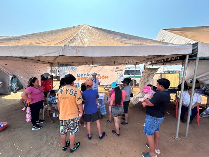 SINAPRESE 2026 cierra con más de 180 mil atenciones en Semana Santa 2026. Foto La Hora: Conred.