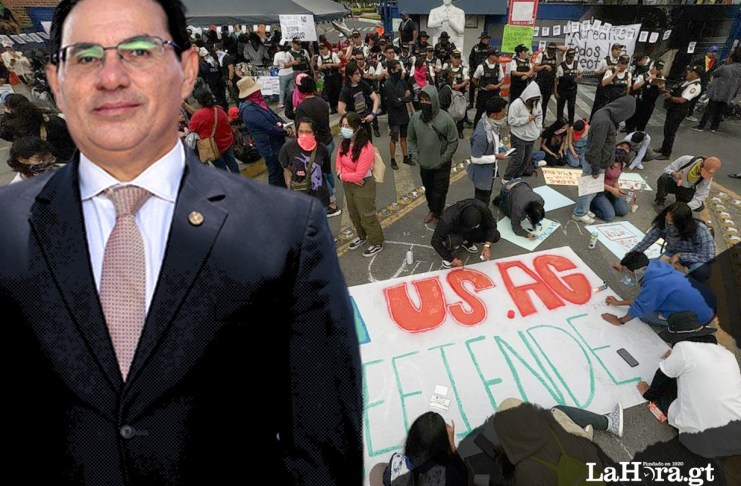 El ministro de Gobernación, Marco Antonio Villeda