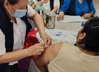 Jornada de vacunación en contra del sarampión realizada en tres municipios. Foto La Hora: MSPAS