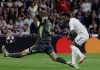 Vinícius Jr. falló un claro mano a mano frente a Manuel Neuer en la derrota del Real Madrid contra el Bayern Múnich en la ida de los cuartos de final de la Champions League.