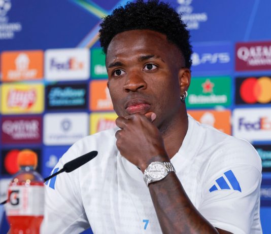 Vinícius Jr., previo a enfrentar al Bayern Múnich en la Champions League, habló sobre su relación con Álvaro Arbeloa.