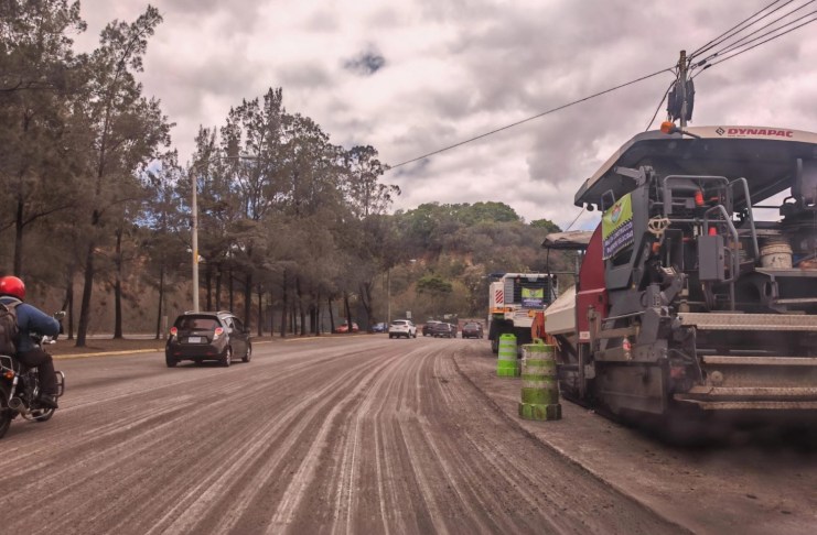 Bulevar Lourdes estará lista antes que inicie la temporada de lluvias. Foto La Hora: MuniGuate.