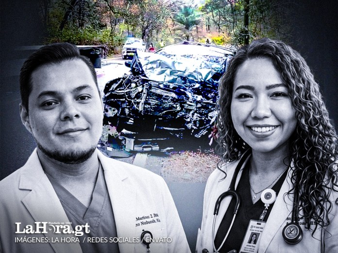 accidente de tránsito Dos médicos pierden la vida en percance en ruta a las Verapaces.