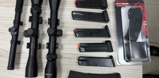 Incautan armas de fuego, cargadores y municiones ocultas en un contenedor con encomiendas procedente de Estados Unidos.