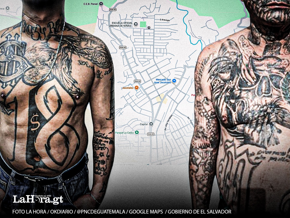 PNC detalla disputa territorial entre Barrio 18 y Mara Salvatrucha y sus campos de tiro en zona 6