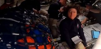 La misión Artemis II de la NASA cumple este lunes 6 de abril de 2026 una serie de hitos durante su histórico sobrevuelo lunar. Foto La Hora: captura de pantalla NASA