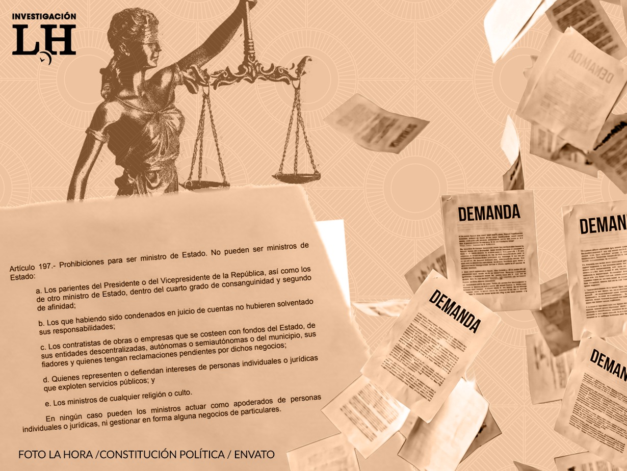 Según el analista del CIEN, este artículo constitucional impediría la continuidad de Norma Zea al frente del CIV, por la demanda que mantiene contra esa cartera.