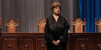 El Ministerio Público insiste en procesar a la magistrada de la CC, Astrid Lemus, y solicita información referente a su toma de posesión. Foto La Hora: Daniel Ramírez