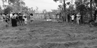 Bomberos Voluntarios fueron alertados sobre un ataque armado en la comunidad Nuevo Texcuaco, pero nada pudieron hacer por las víctimas, pues ya habían fallecido.