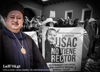 Walter Mazariegos consumó un nuevo golpe en la Universidad de San Carlos y logró ser reelecto como rector.