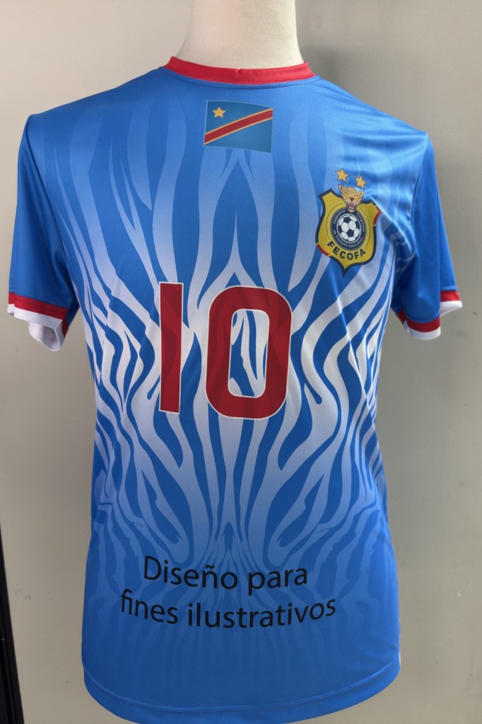 Fotografía del resultado final de la playera.