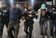 La Policía Nacional Civil reportó la detención de dos pandilleros vinculados a un ataque armado registrado en la zona 6. Foto La Hora: PNC