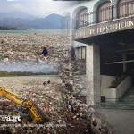 El lago de Amatitlán continúa sin tener soluciones para su saneamiento tras decisiones de la CC y la Anam de Sebastián Siero. Diseño La Hora: Alejandro Ramírez