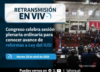 La sesión ordinaria está programada para este martes a partir de las 2:00 de la tarde.