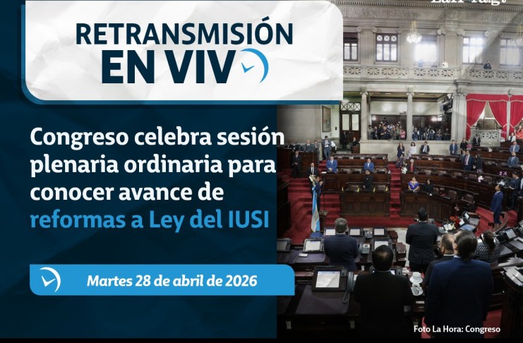 La sesión ordinaria está programada para este martes a partir de las 2:00 de la tarde.