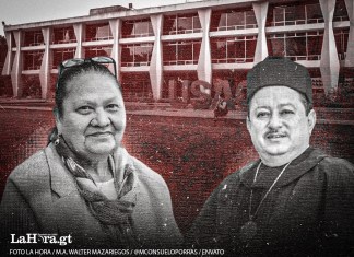 Desde inicios de marzo, el MP, de Consuelo Porras, recibió denuncias de la Contraloría General de Cuentas contra Walter Mazariegos. Arte: La Hora/Roberto Altán.