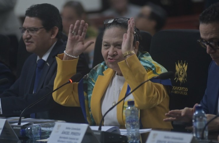 La Comisión de Postulación se prepara para entrevistar este jueves al Fiscal General, Consuelo Porras, quien busca un tercer mandato frente al MP. Foto La Hora: Archivo