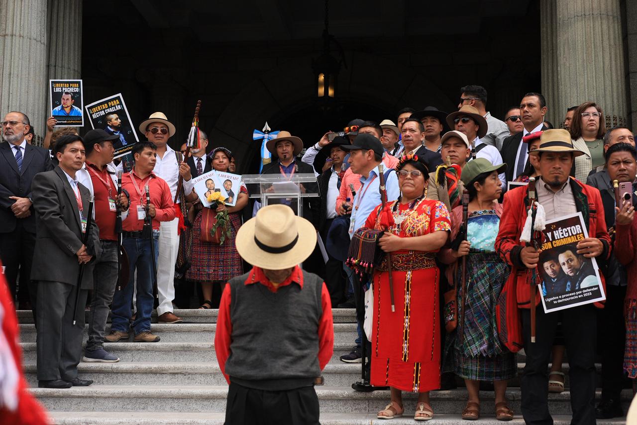 48 Cantones insiste en pedir cambio a medidas sustitutivas cuando se cumple un año de capturas de Luis Pacheco y Héctor Chaclán