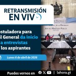 En vivo: Postuladora para Fiscal General da inicio a entrevistas a los aspirantes.