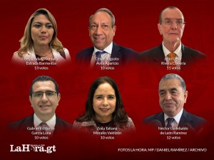 ¿Quiénes son los seis aspirantes a Fiscal General incluidos en la nómina enviada al presidente Bernardo Arévalo?