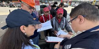 Un total de 94 gasolineras fueron verificadas por las autoridades y la Diaco anunció que personal ya se encuentra en las sedes departamentales. Foto La Hora: José Orozco