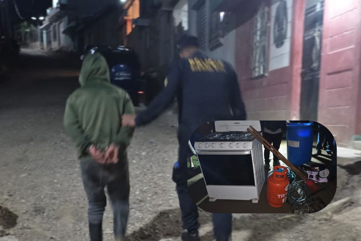 Capturan a hombre acusado de robarse varios artículos de cocina de una escuela en Quiché