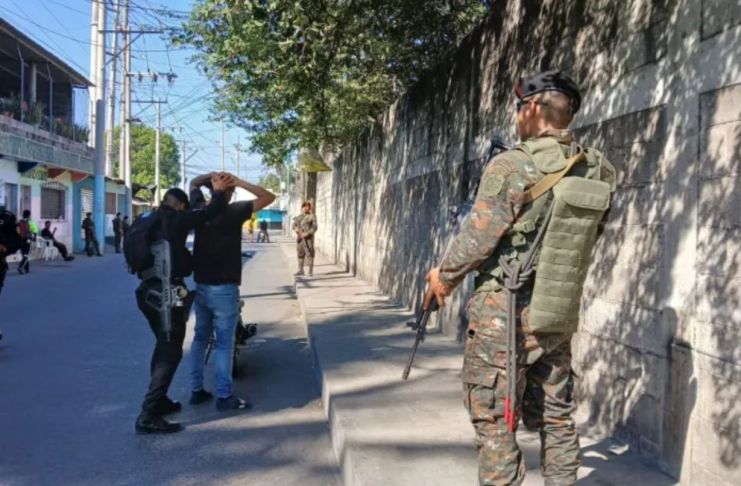 El Estado de prevención regirá en cinco departamentos por 15 días a partir de este martes. Foto La Hora: Ejército de Guatemala
