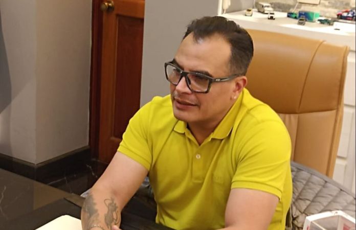 La sentencia contra el exalcalde de Jocotenango, Sacatepéquez, se celebró en un juzgado del lugar mediante la aceptación de cargos. Foto La Hora: Marcus González/FB