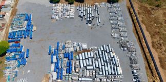 Las piezas provenientes de Austria se resguardan en un espacio seguro del municipio de Mixco y son las que se utilizarán para armar el Aerómetro. Foto La Hora: Neto Bran/FB