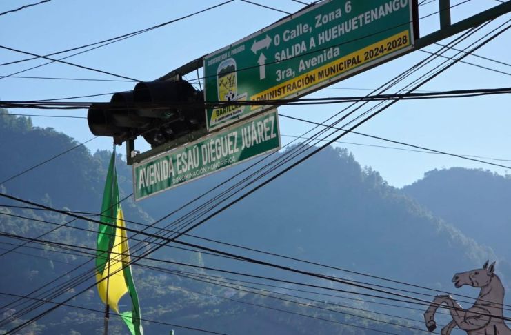 Una avenida del municipio de Barillas, Huehuetenango, fue nombrada con el nombre de Esaú Diéguez, el entrenador del boxeador profesional, Lester Martínez. Foto La Hora: La Súper Grande 99.3 FM Barillas