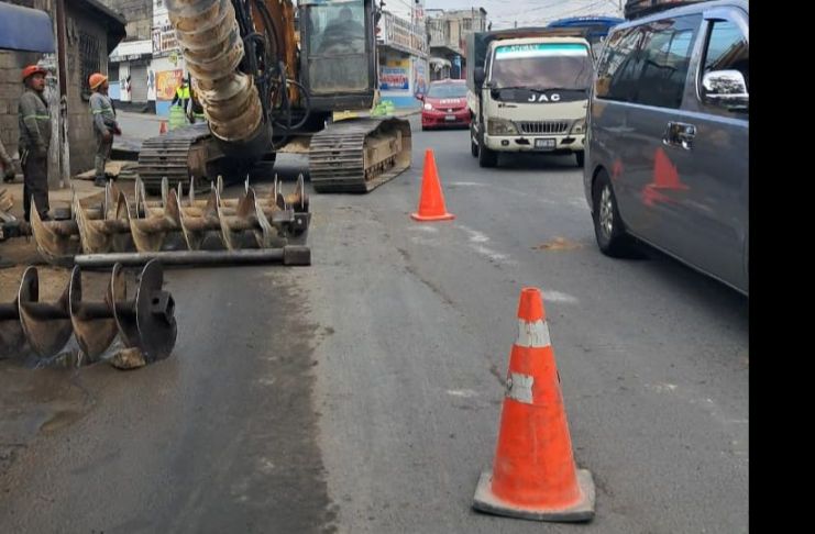 Aunque no se precisa qué tipo de trabajo se realizan, Emixtra informó que no cerrarán el paso en la Cuchilla El Milagro este miércoles. Foto La Hora: Emixtra