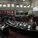 Los diputados durante una plenaria donde se discute reformas a la Ley del IUSI. Foto: La Hora / Archivo