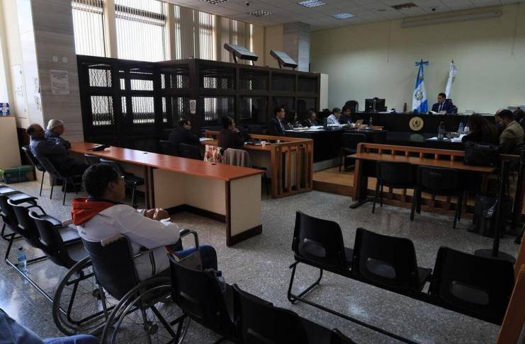 El Juzgado de Mayor Riesgo B realizó una audiencia para enviar a juicio a 4 implicados y así dar cumplimiento a una orden de la CC. Foto La Hora: Daniel Ramírez