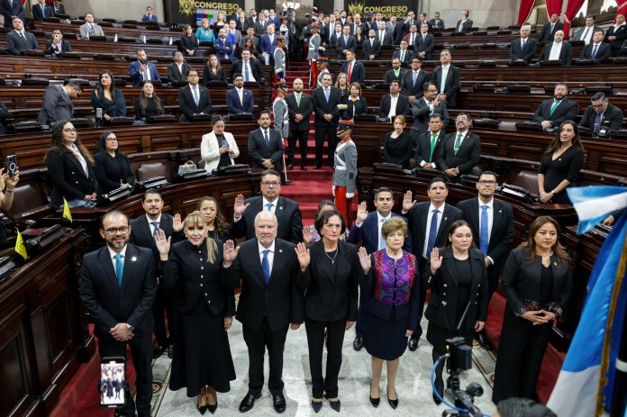 La IX Magistratura de la Corte de Constitucionalidad estará durante el período 2026-2031. Foto La Hora: Congreso.