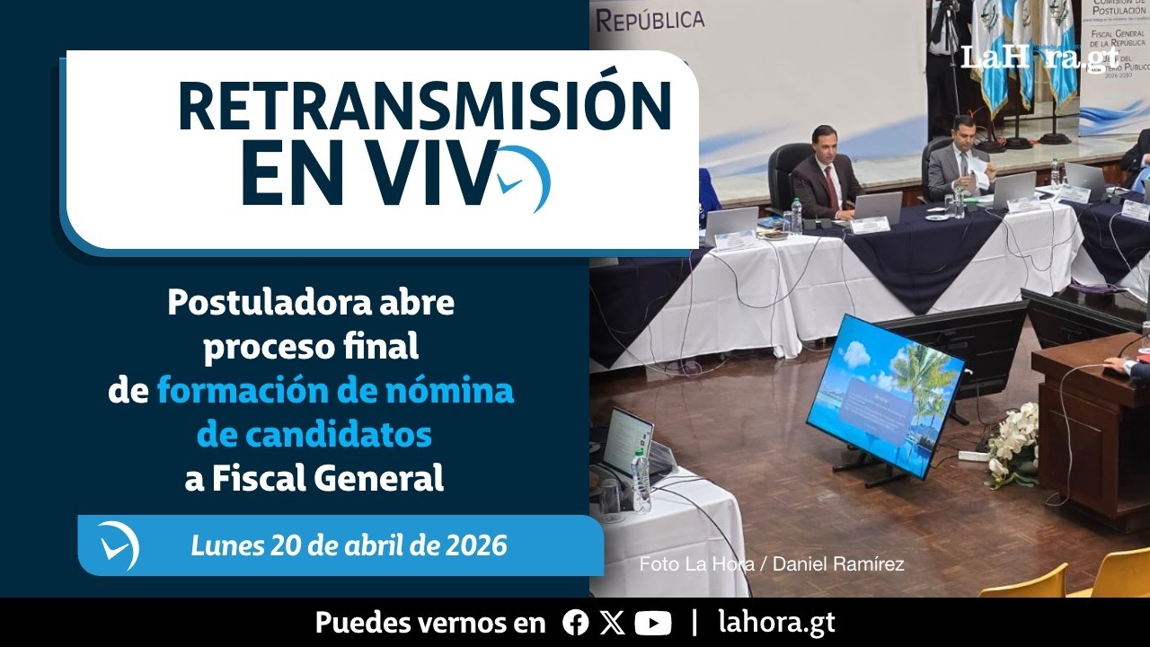 Retransmisión: Postuladora abre proceso final de formación de nómina de candidatos a Fiscal General