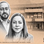 Aunque firmaron contratos en los que se indica que brindarían servicios sin relación laboral, la ministra Norma Zea y el viceministro Pedro Martinez demandaron al CIV y exigen prestaciones e indemnización. Arte: La Hora/Roberto Altán.