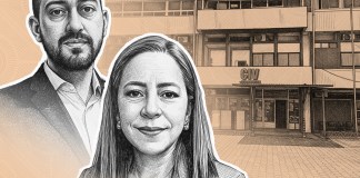 Aunque firmaron contratos en los que se indica que brindarían servicios sin relación laboral, la ministra Norma Zea y el viceministro Pedro Martinez demandaron al CIV y exigen prestaciones e indemnización. Arte: La Hora/Roberto Altán.