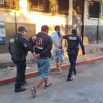 Capturan a alias "Calaca" y "Shangai", presuntos motoladrones tras persecución en el kilómetro 62 de la ruta hacia Masagua.