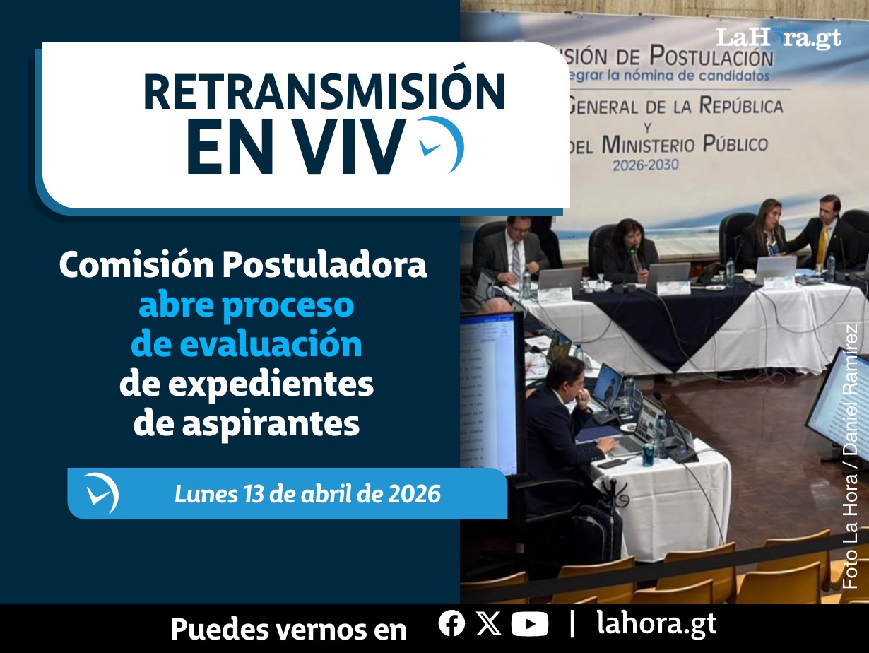 Retransmisión: Comisión Postuladora abre proceso de evaluación de expedientes de aspirantes