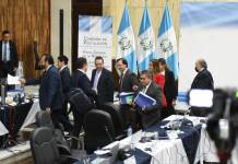 La comisión de postulación para elegir candidatos a fiscal general estableció formar la nómina este lunes en horas de la tarde. Foto La Hora: José Orozco