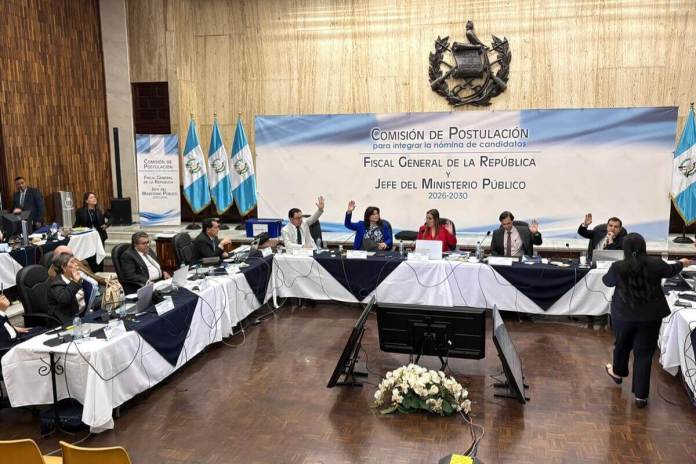 Estas son las acciones que debe realizar la comisión de postulación para formar la nómina de 6 candidatos a dirigir el MP. Foto La Hora: José Orozco