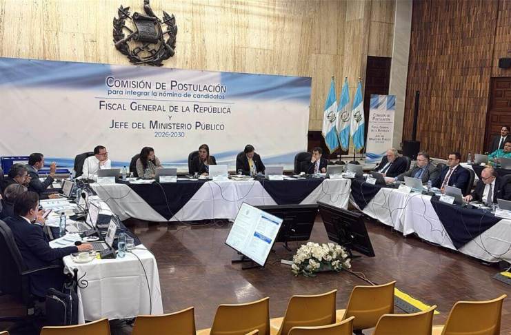 La Comisión de Postulación se prepara para formar la nómina de los seis candidatos de donde saldrá el próximo fiscal general. Foto La Hora: Daniel Ramírez