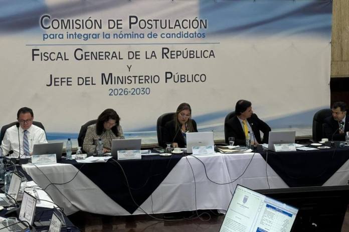 postuladora (5) La Comisión de Postulación para elegir candidatos a fiscal general entra en la fase culmen de proceso que busca formar una nómina de 6 aspirantes. Foto La Hora: Daniel Ramírez